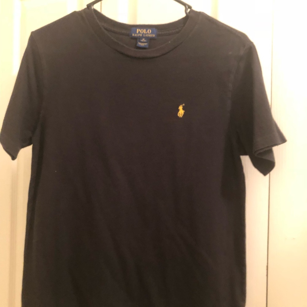 Boys Black Polo